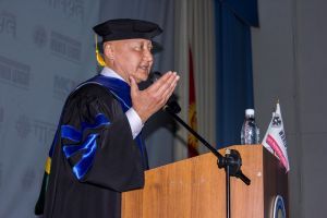 طبيب الحياة أصبح استاذاً فخرياً جامعة العلوم الطبية القيرغيزستانية